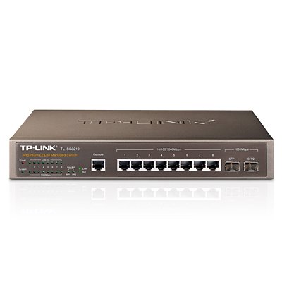 Tp-link Switch L2 10 Puertos 8x Gigabit   2 Gb Sfp